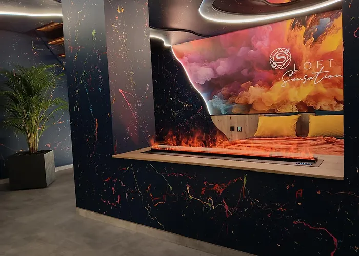 Nyaraló Love Room Avec Jacuzzi Privatif Loft Sensation Romantique Renwez